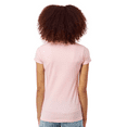 thumbnail image 4 of Tultex Fine Jersey Slim Fit T-Shirt for Women, Short Sleeve Crewneck Pink Tee, M, 4 of 4