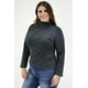 thumbnail image 2 of Blusa Cuello de Tortuga Roman Fashion Tallas Extras Gris Oscuro 40, 2 of 6