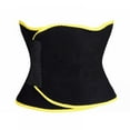 thumbnail image 1 of Waist Trimmer Belt Waist Trainer for Women and Men Slim Body Sweat for Weight Loss Stomach Fat Burner Adjustable Belly Band Lumbar Support Neoprene Wrap with Sauna Suit Effect, 1 of 10