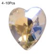 thumbnail image 3 of dianhelloya 10Pcs Nail Ornaments Creative Shape Vivid Color Faux Crystal 3D Effect Heart Nail Art Decors Nail Charms 4, 3 of 8