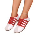 thumbnail image 5 of EKVAHL Women’s Striped Slip On Retro Trainer Sneakers, Rounde Toe Casual Lightweight Shoes Non-Slip Walking Athletic Flats, 5 of 5