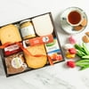 igourmet Dutch Classic Gourmet Gift Basket - Filled with Gouda, Dorothea and Leyden Cheeses, Dutch Mustard, Crackers, Tea, Chocolate, and Waffles
