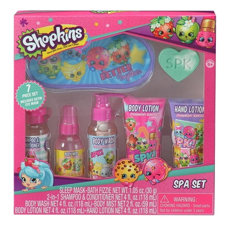Shopkins Bath Body Spa Set 7 Pieces For 700 Free