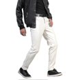 thumbnail image 2 of Men"s Stretch Tight Faux Leather Pants, 2 of 5