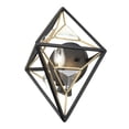 thumbnail image 5 of Varaluz Marcia 1-Lt Wall Sconce - Matte Black/French Gold, 5 of 5