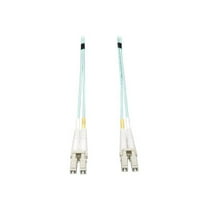 Tripp Lite 4m 10Gb Duplex Multimode 50/125 OM3 Fiber Cable LC/LC Aqua N82004M