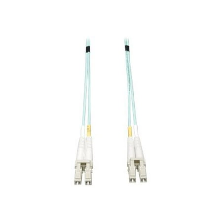 Tripp Lite 4m 10Gb Duplex Multimode 50/125 OM3 Fiber Cable LC/LC Aqua N82004M