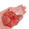 thumbnail image 4 of Uxcell Fire Glass for Fire Pit, 1.18"-1.97" High Luster Reflective Glass Rocks, Pink, 4 of 5