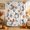 Beige Amber Pumpkin, variant on Gray Pumpkins Fall Shower Curtain, Waterproof Shower Curtains for Bathroom, Thanksg Maple Leaves Autumn Washable Fabric Bathtub Curtain Set Bath Decor with 12 Hooks Stall 36"x72"