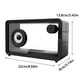 thumbnail image 3 of Pisexur Electrónica para Hombres Altavoz Bluetooth Transparente Envolvente Sistema de Sonido de Pantalla Completa Deslumbrante Electrónica para Niños, Organizador de Electrónica, 3 of 9