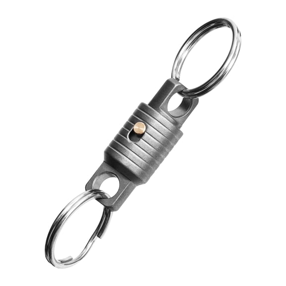 Functional Quick Releases Miniature Car Key Chain Men Alloy Keychain Convenient Detachable Key Rings