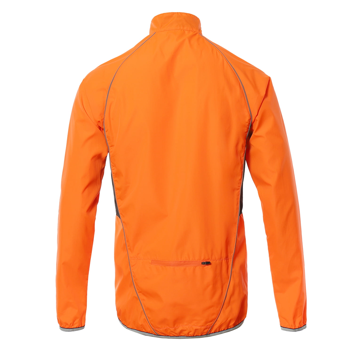 Men Reflective Cycling Jacket Breathable Long Sleeve Bicycle Jersey Wind Coat Vest Outdoor
