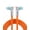 Orange, variant on chubbycable RotateX 240W 180° Rotating USB C to USB C Cable, Orange, 3.3ft