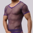 thumbnail image 5 of JXMVOJ Sexy Men's Tight Fitting Mesh Top, Breathable Nylon Spandex Fabric, Nightwear Party Casual Wear, Ergonomic Contour Design, All-Day Comfort, 5 of 8