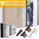 thumbnail image 1 of Xihbxyly Cerradura de Refuerzo para Puerta de Seguridad para El Hogar, Diseño Resistente a Golpes de 800 Lb, Fácil Instalación con Tornillos Endurecidos, Mayor Seguridad para El Hogar, Uso En Interio, 1 of 1