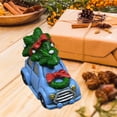thumbnail image 1 of Adorno de de Navidad de resina, estatua de de Navidad, decoración de mesa, obra de arte decorativa, pequeñas decoraciones para árboles de, 1 of 10