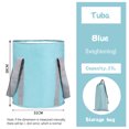 thumbnail image 1 of Daisyyozoid Wholesale Foldable Water Basin Foot Soaking Bucket Foot Soaking Bag Large Capacity Water Bucket, 1 of 2