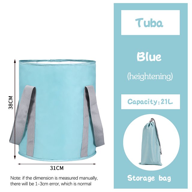 Daisyyozoid Wholesale Foldable Water Basin Foot Soaking Bucket Foot Soaking Bag Large Capacity Water Bucket