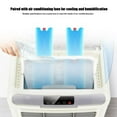 thumbnail image 4 of Reusable Ice Box PE Ice Crystal Box Refrigeration Keep Fresh Picnic Cooler Box Durable Air Conditioning Fan Ice Crystal Box, 4 of 10