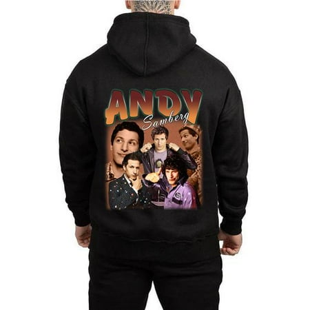 Unisex Hoodie Andy Samberg Hoodie for Men and Women up to Size 4XL