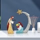 thumbnail image 5 of Estacas para estatuas de la Sagrada Familia, artes del jardín, paisaje con luz, manualidades, pesebre Tipo A, 5 of 7