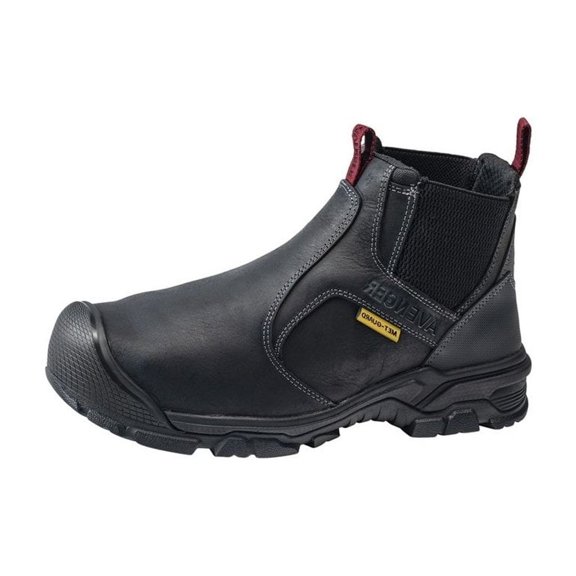 Avenger Work Boots Mens Metatarsal Guard Safety Toe Black A7343