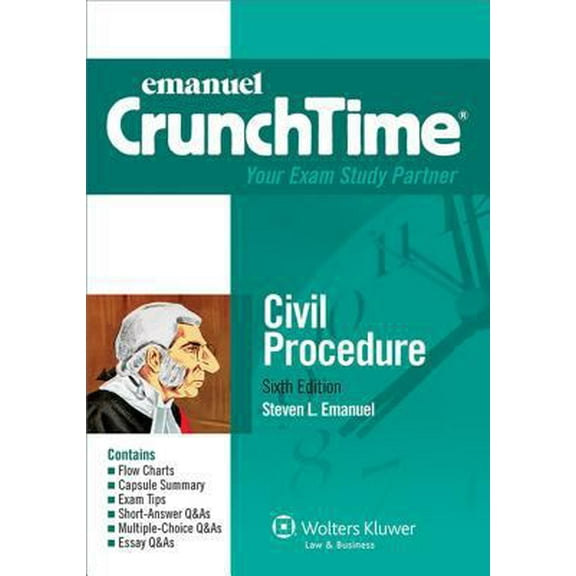 Pre-Owned CrunchTime: Civil Procedure (Emanuel Crunchtime)