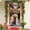 D, variant on Kumdkd Christmas Door Cover Curtain Banner - Santa Claus & Dog-Themed Outdoor Holiday Decoration (90x180cm/35.43x70.87in), Multicolor Polyester Fabric for Festive Home Display