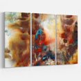 thumbnail image 3 of Impression sur toile « brun artistique » Design Art, 3 of 3