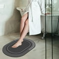 thumbnail image 1 of EGNMCR Area Rug, Rugs for Living Room Crystal Velvet Rug Super Absorbent Quick Dry Rubber Backing Non Slip Washable Bathroom Floor Mats Shower Rug For In Front Of Bathtub Shower Room 16inx24in a mats, 1 of 3