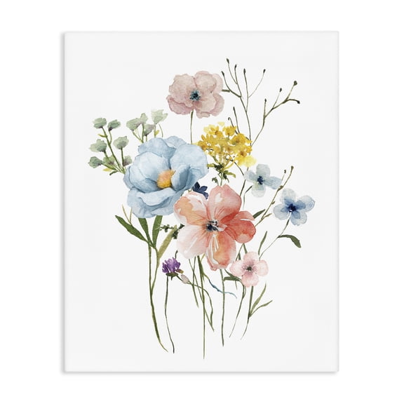 Stupell Industries Spring Meadow Wild Flowers Canvas Wall Art, design by Livi Finn