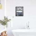 thumbnail image 3 of Bathroom Decor Wall Art Rustic Daisy Pictures Farmhouse Modern Flower Bathtub Painting Contemporary Canvas Artwork for Bedroom Living Room Toilet Home Unframed Ready to Hang, 3 of 3
