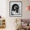 thumbnail image 3 of Historic Framed Print, [Young woman modeling: head and shoulders, facing left, wearing low-cut dress], 17-7/8" x 21-7/8", 3 of 9