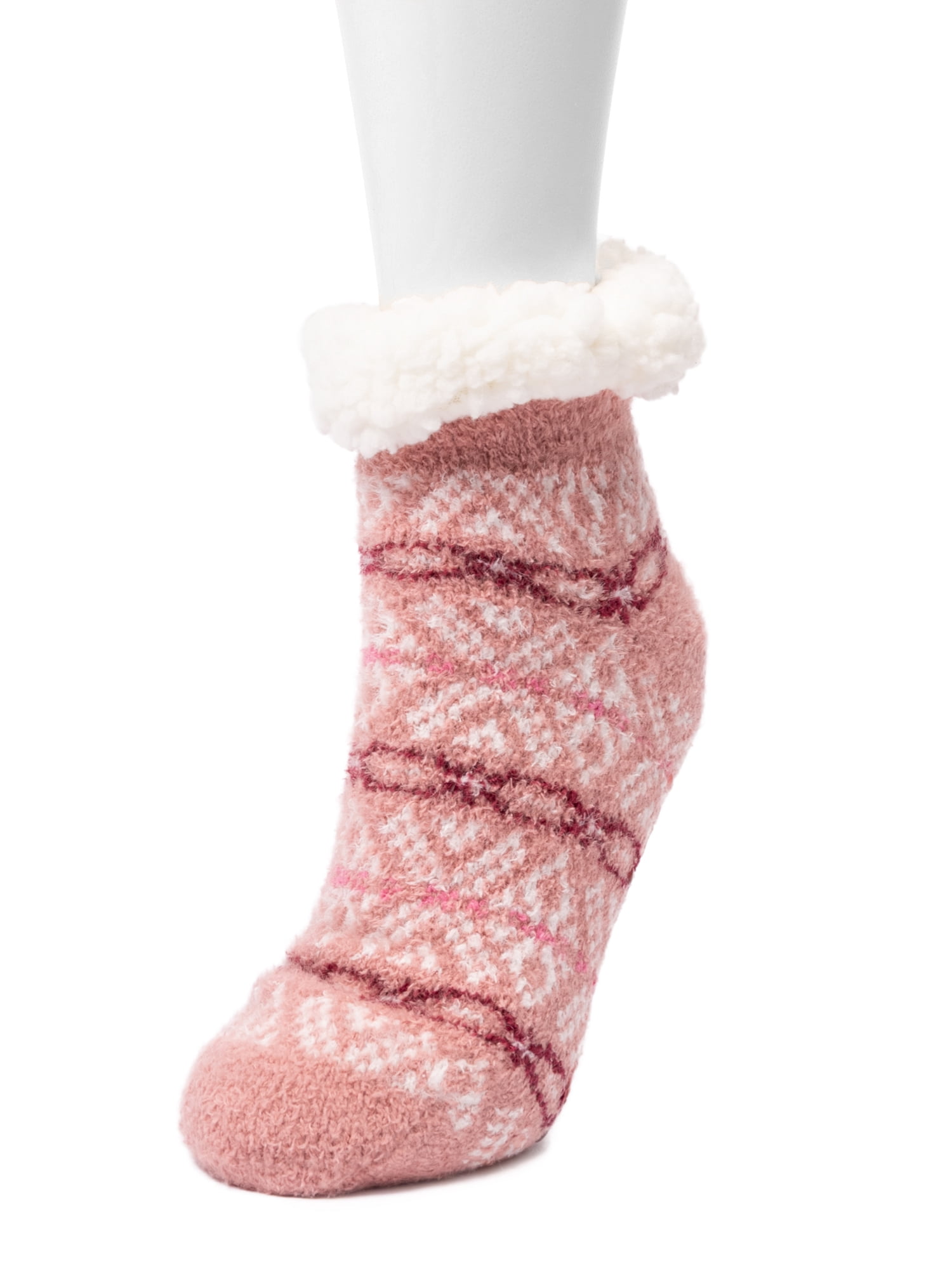 MUK LUKS Women's Short Cabin Socks, 1-Pack, OSFM