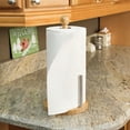 thumbnail image 2 of Home Basics Paper Towel Holder, Brown, 2 of 6