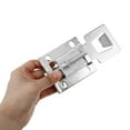 thumbnail image 5 of Worgeous 2 Pairs Range Hood Mounting Bracket Adjustable Floating Hanging Plate Universal Hood Support For Kitchen Range Hoods, Metal Hooks, 5 of 8