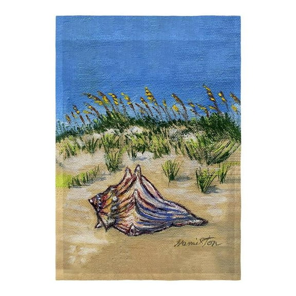 Betsydrake FL1167 12.5 x 18 in. Conch Found Flag