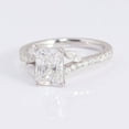 thumbnail image 5 of solitaire jewels 2.5CT Radiant Moissanite Engagement Ring For Women, 14K Yellow Gold, 5 of 9
