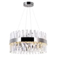 thumbnail image 1 of LED Chandelier with Chrome Finish Chandeliers, 1 of 6