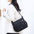 thumbnail image 2 of VeFlora Women's Large Capacity Crossbody Bag with Adjustable Strap & Multi-Pocke - Casual Travel Handbag Suitable for Travel(Black/One Size), 2 of 9