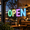 Multi-Color Horizontal Stripes (Green/Yellow/Pink/Blue with White)-30"x10", variant on Led Open Signs For Business 40"l X 14"w Inch Large Sign With 3 Scene Modes Ultra Bright Adjustable Light Up Storefront (flag)