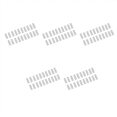 thumbnail image 1 of 100pcs / Lot Fil Fixation Pince de Bureau Fil Effacer Clips Support de Clip de Câble Dispositif de Support de Cordon USB, 1 of 7