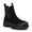 Black, variant on Women's Suede Ankle Booties By XTI 140570