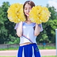 thumbnail image 3 of Cheerleadering Pom Poms Pompoms for Dance Party School Sports Competition (7 Colors+Yellow), 3 of 7