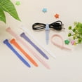 thumbnail image 5 of Uxcell 30Pack Silicone Zip Ties 4.5 Inch Reusable Wire Ties Cable Organizer, Orange, 5 of 6