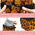 thumbnail image 4 of Basketball Foldable Car Trash Can with Lid, Leak-proof Mini Garbage Bin, Hanging Storage Bag, 4 of 6