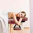 thumbnail image 4 of NiamVelo 2-Fold Portable Massage Table with Face Cradle and Carry Case 84-inch, Burgundy, 4 of 8