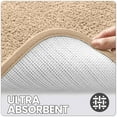 thumbnail image 2 of Bathroom Rugs,24"x43",Non Slip Shower Bath Room,Extra Soft and Absorbent,Bath Mats for Bathroom Floor,Machine Wash Dry Carpet Mat for Tub,24"x43"Beige, 2 of 6