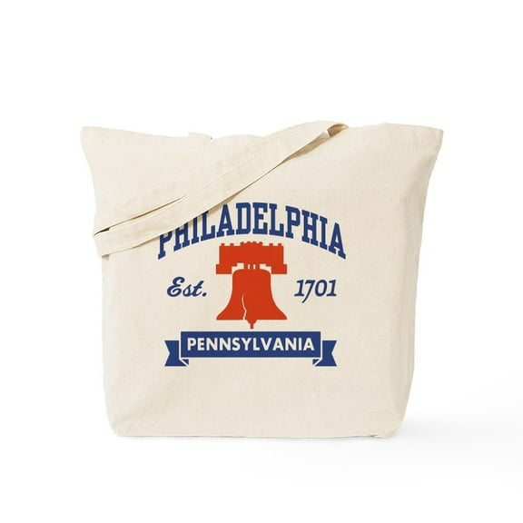 CafePress - Philadelphia PA Tote Bag - Unisex Canvas Tote Bag, Beige, 1-Piece