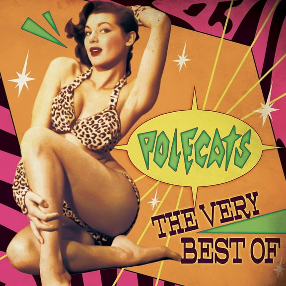 The Polecats - The Very Best Of - PURPLE/ORANGE SPLATTER - Music & Performance - Vinyl